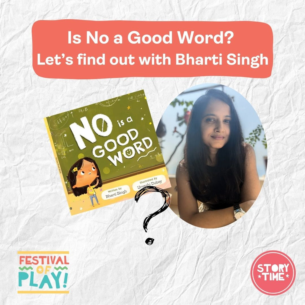 Is No a Good Word? Let’s find out with Bharti Singh (Ages 4+)