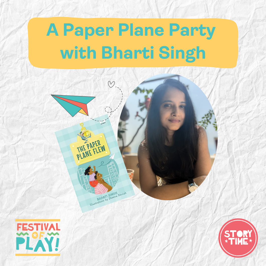 A Paper Plane Party with Bharti Singh (Ages 4+)