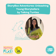 Load image into Gallery viewer, StoryBox Adventures: Unleashing Young Storytellers  by Talking Turtles (Ages 8-12)
