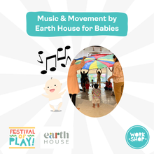 Load image into Gallery viewer, Music and Movement for Toddlers by Earth House (Ages 1-2)
